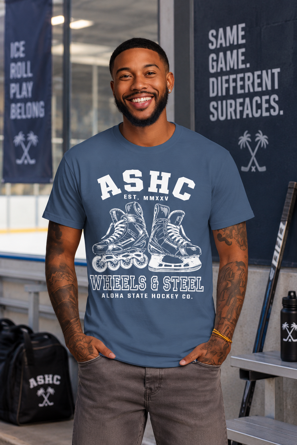 Wheels & Steel Core Tee