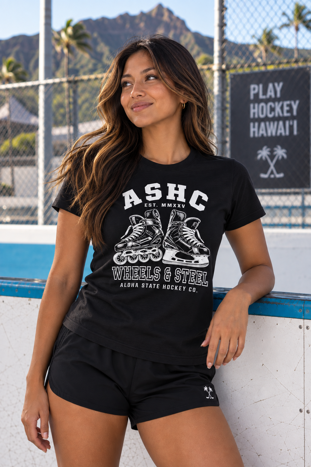 Wheels & Steel Women's Core Tee