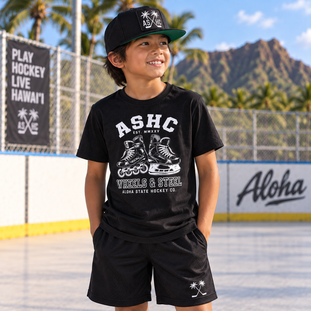 Wheels & Steel Youth Core Tee