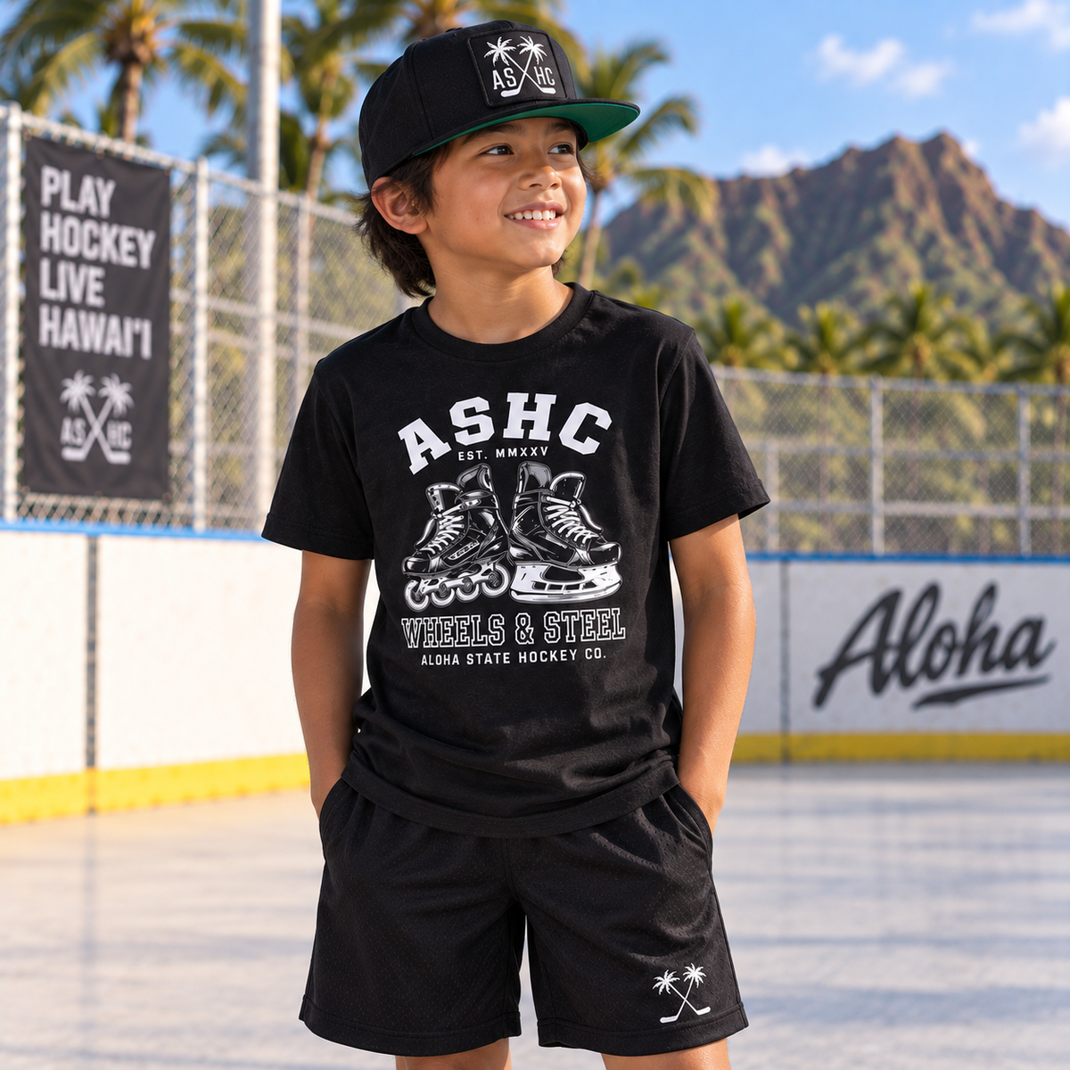 Wheels & Steel Youth Core Tee