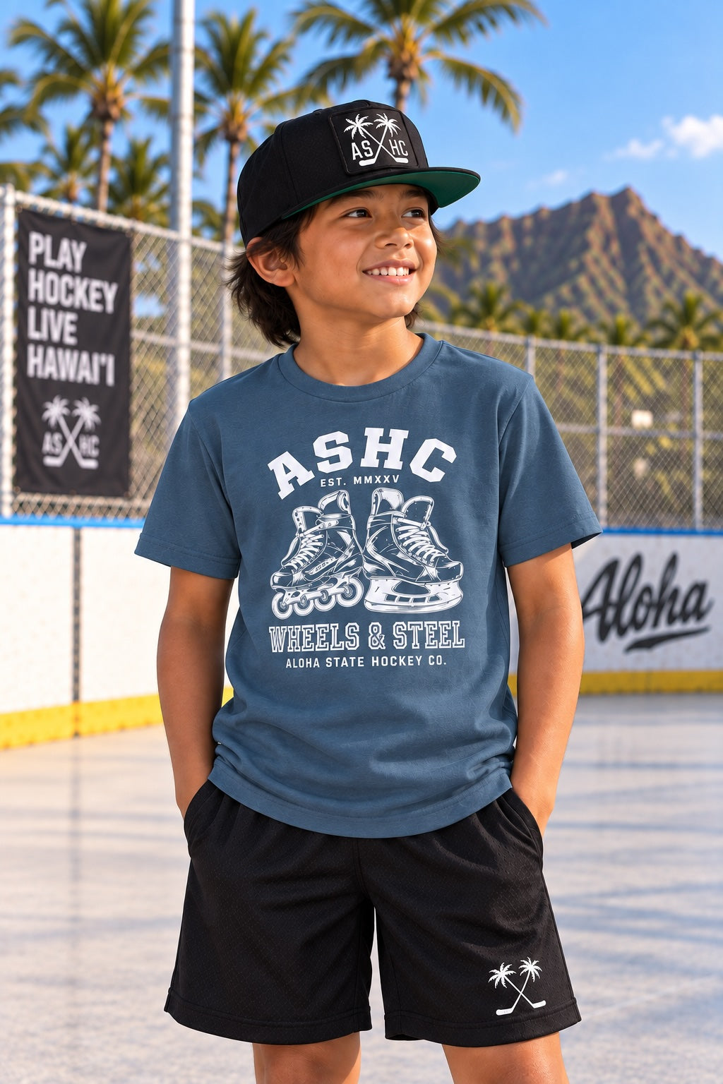 Wheels & Steel Youth Core Tee
